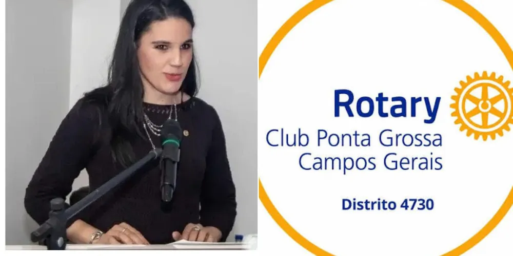 Há mais de sete anos Cleonice integra o Rotary Clube de Ponta Grossa Campos Gerais