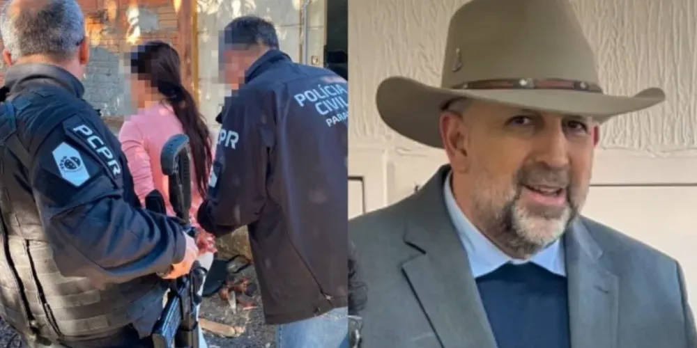 O ex-apresentador de TV, conhecido como “Homem do Chapéu”, e a educadora foram detidos preventivamente após mandados judiciais