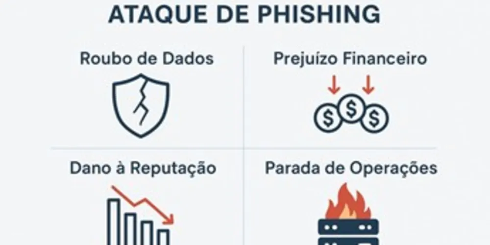 Phishing vem da ideia de “pescar” pessoas na internet