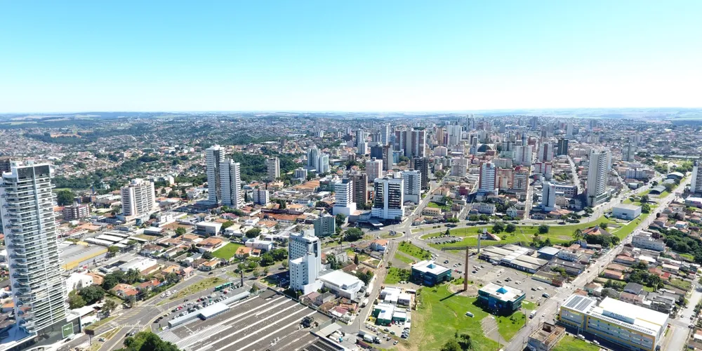 Foto aérea Ponta Grossa