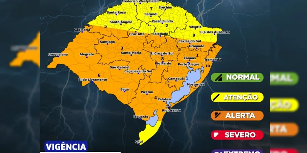 Nas últimas semanas, o Rio Grande do Sul enfrenta uma série de eventos meteorológicos