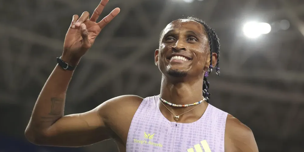 Alison dos Santos na Diamond League