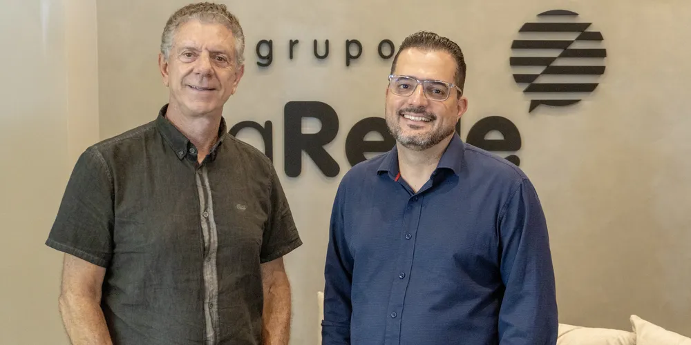João Giostri e Fred Galvão são superintendentes do Palladium e Plaza Campos Gerais respectivamente