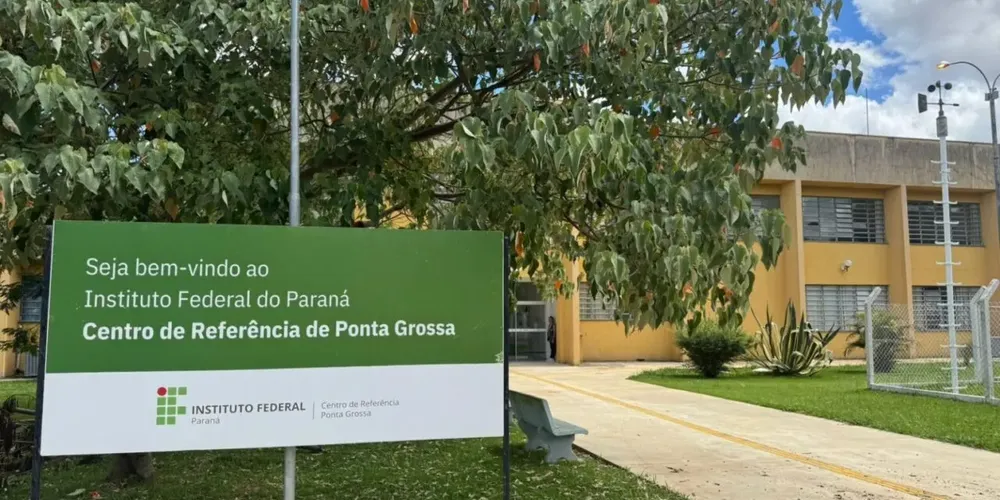 O Centro de Referência de Ponta Grossa do IFPR aceita inscrições até 7 de setembro