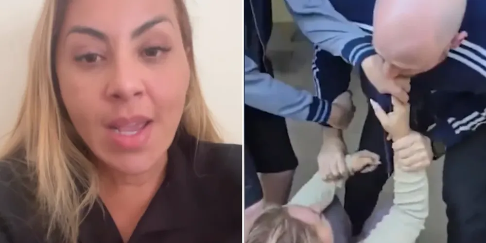 Apesar de reconhecer o erro, Renata afirma que as imagens divulgadas mostram apenas parte da ocorrência