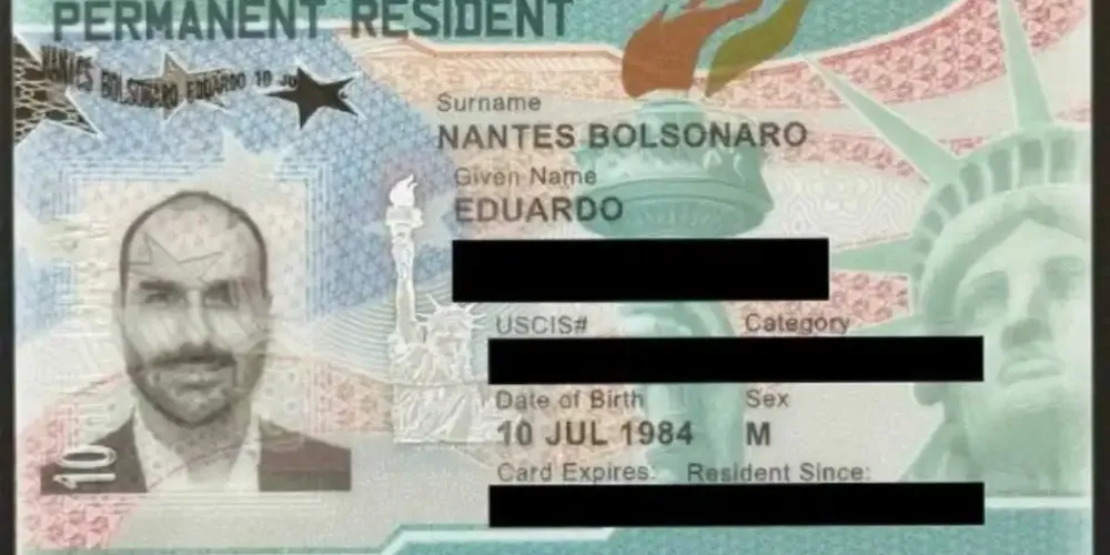 O documento permite que estrangeiros residam e trabalhem legalmente nos Estados Unidos