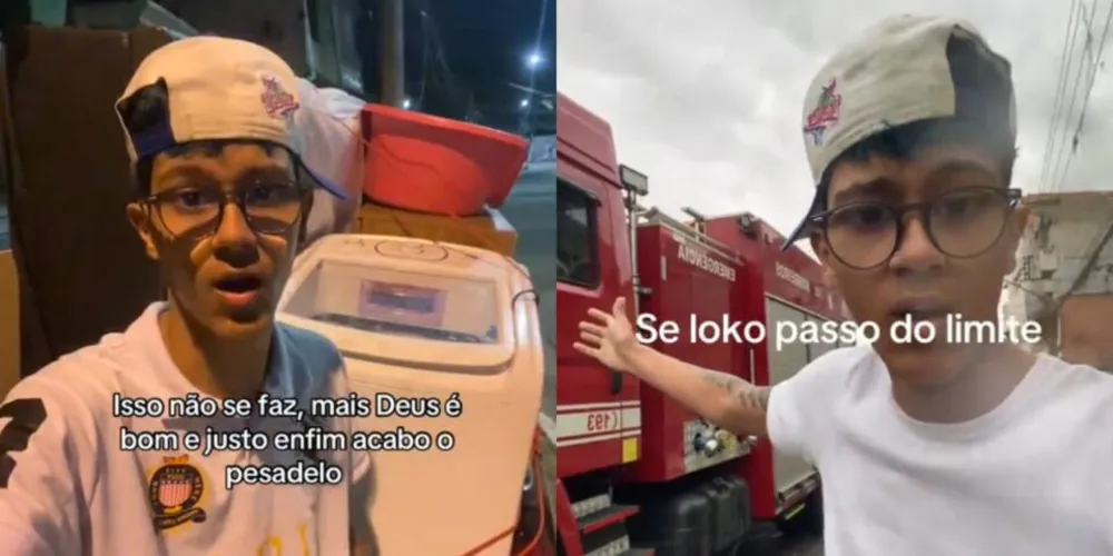 Simon Bizarro teve o endereço vazado no TikTok