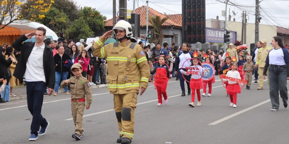 O desfile de 7 de setembro será realizado a partir das 9h, na Rua Centenário