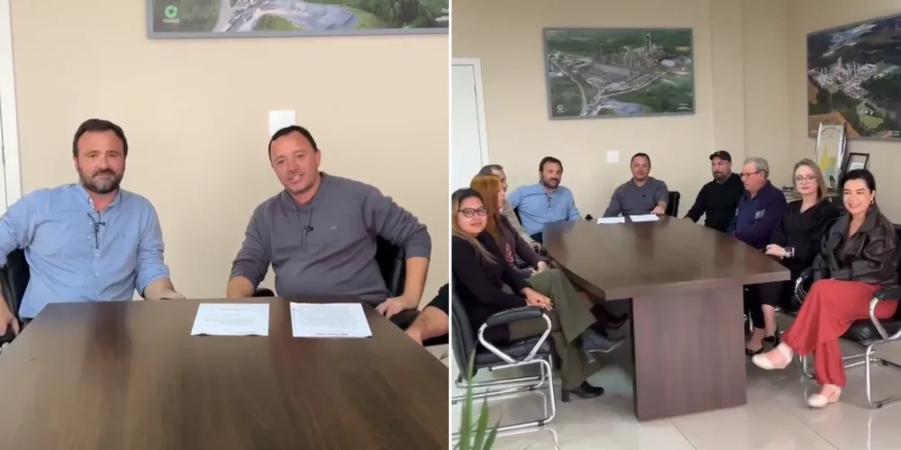 Anúncio foi feito pelo prefeito e vice-prefeito de Balsa Nova