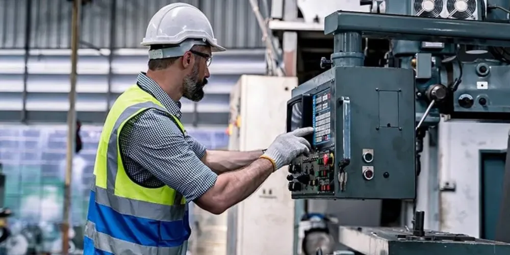 O curso de Manutenção para Operadores de Máquinas está disponível