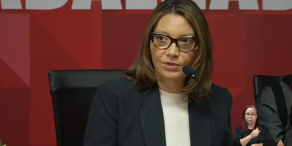 A primeira-dama, Janja Silva
