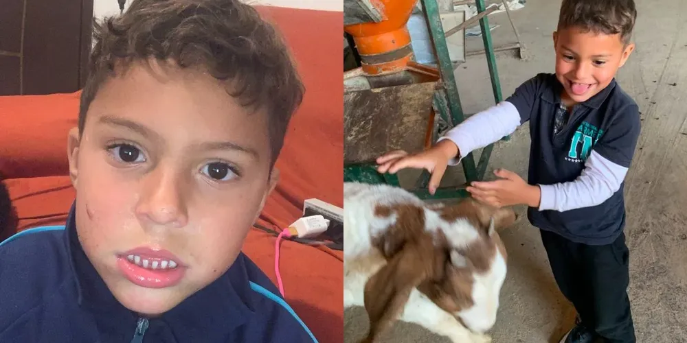 Menino autista desapareceu em Araucária após usar um banheiro na área externa de uma casa