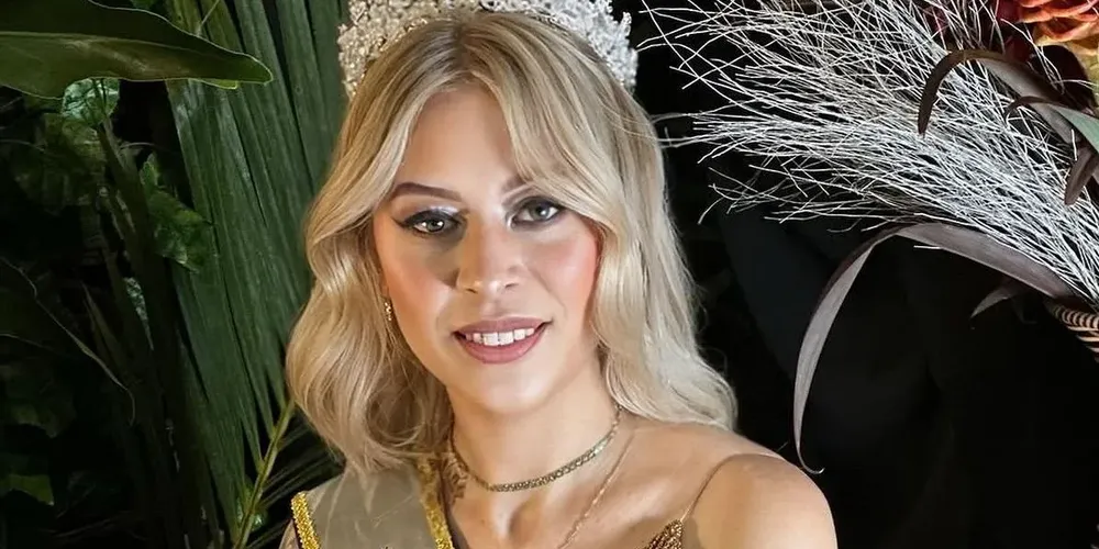 Miss Jaraguá do Sul estava passando por tratamento de câncer quando foi coroada