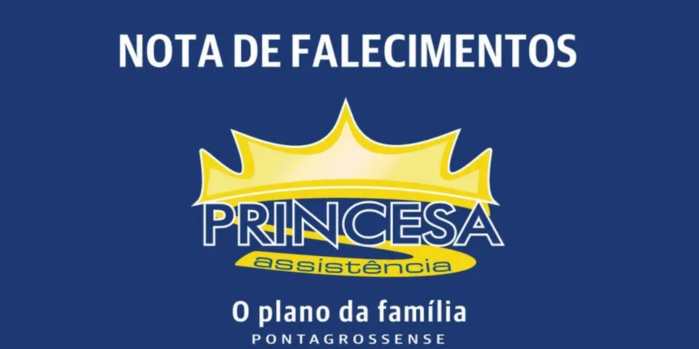 Informações são do Serviço Funerário Municipal de Ponta Grossa