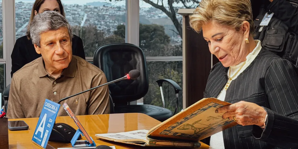 Álvaro Góes e Elizabeth Schmidt