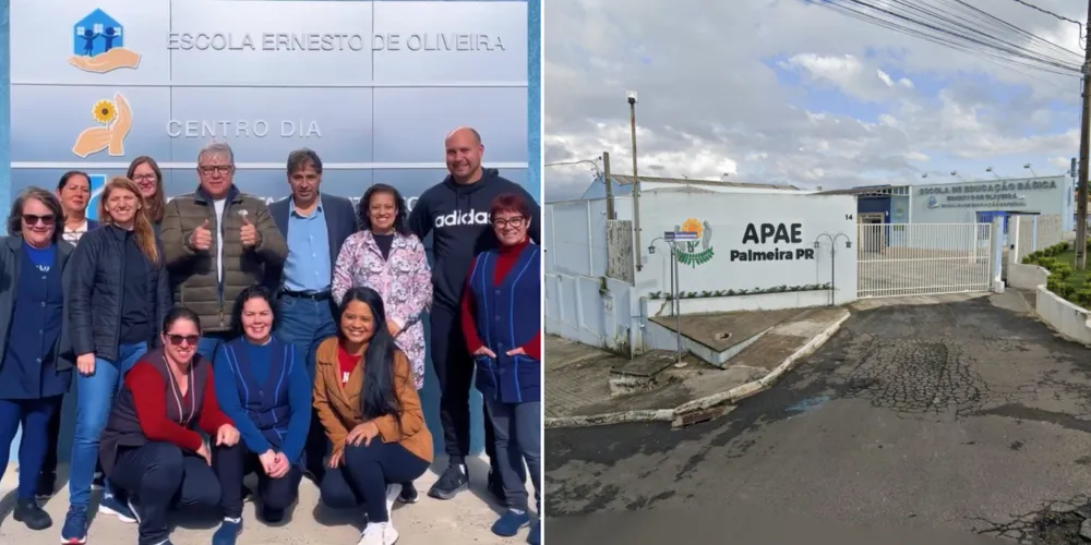 Anúncio foi feito em visita do prefeito Altamir Sanson à APAE