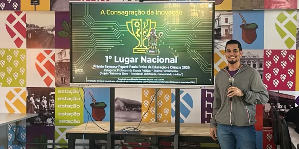 Leandro explica que o projeto teve sua proposta inicial desenvolvida como projeto-piloto no LAC,