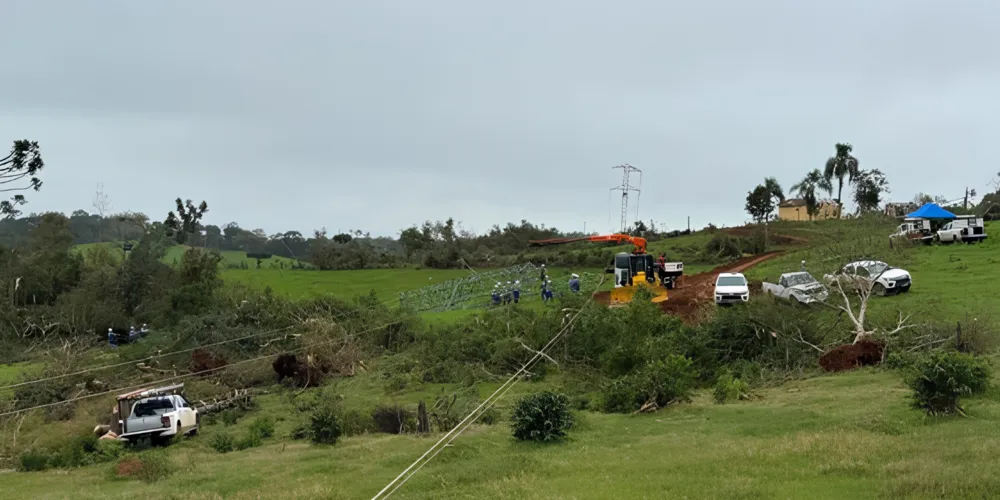 A estimativa identificou danos em lavouras, criações de animais, áreas de reflorestamento e estruturas utilizadas na produção rural