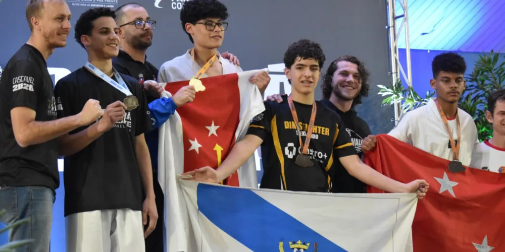 Atletas de Ponta Grossa conquistaram 17 medalhas
