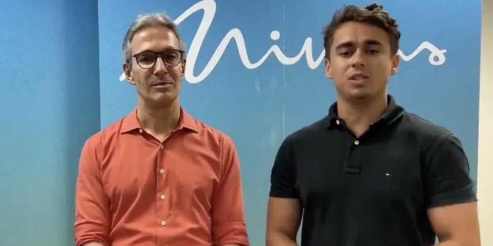 Romeu Zema e Nikolas Ferreira
