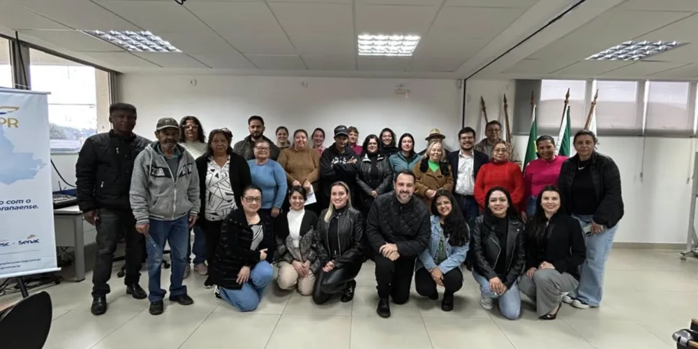 Ação do projeto em Castro reuniu 25 participantes