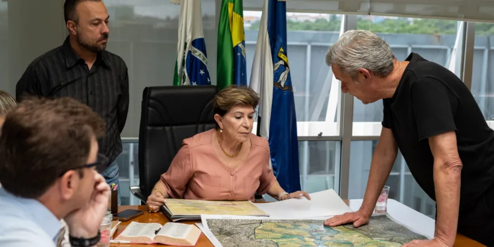 Reunião entre a Unilivre e a Prefeitura de Ponta Grossa