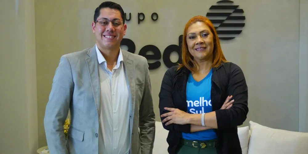 Bryan Rafael Messias e Rubia Daniela Messias, gerentes regionais da Prosul