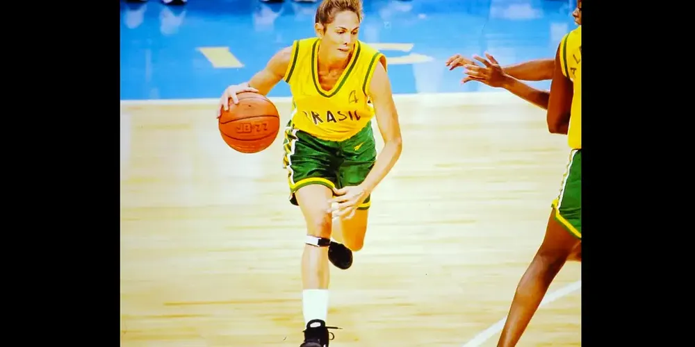 Hortência foi uma das protagonistas na conquista da Copa do Mundo de 1994, na Austrália