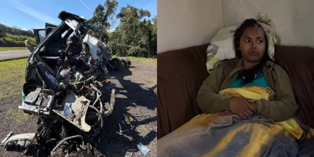 Edenilda Pereira de Medeiros é uma sobrevivente da tragédia na BR-373.