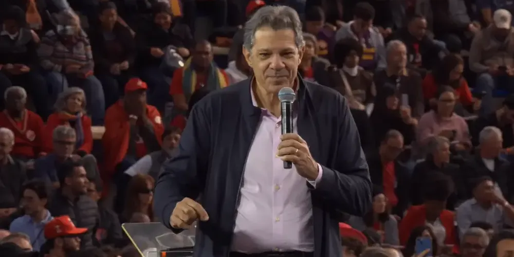 O ex-ministro da Fazenda e candidato ao Governo de São Paulo pelo PT, Fernando Haddad