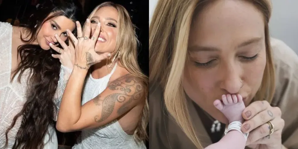 Tati Dias fala sobre nascimento de Dom