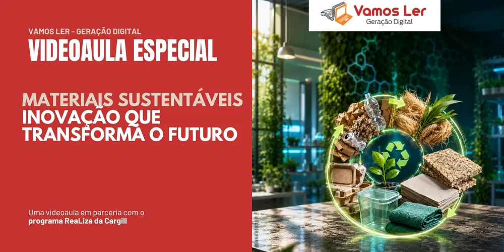 Confira a terceira videoaula especial do Vamos Ler e Programa ReaLiza, da Cargill