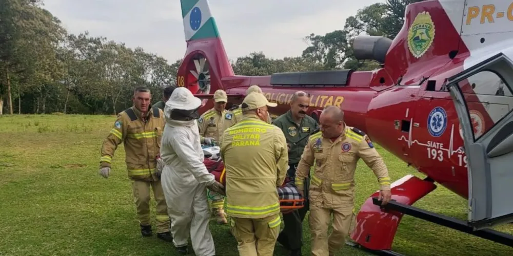 Diante da ocorrência, foi acionado o escalão completo do Aeroporto Internacional Afonso Pena