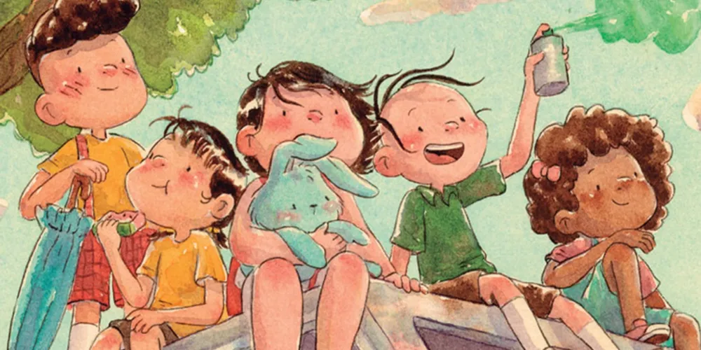 O livro "Recomeços", nova história da Turma da Mônica, é assinado pelos artistas ponta-grossenses Phellip Willian e Melissa Garabeli