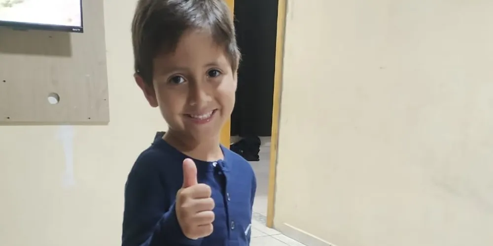 Miguel é considerado pela família e pelos médicos um verdadeiro milagre de superação.