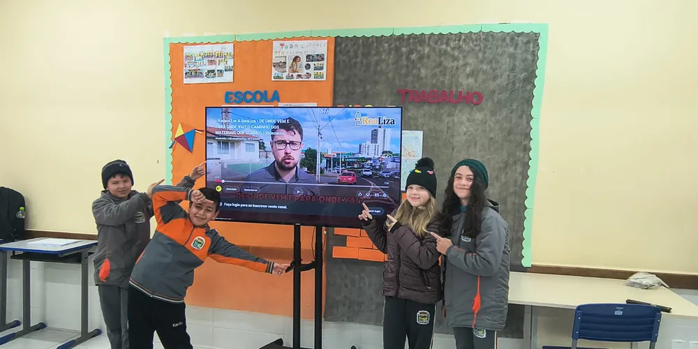 A videoaula especial do projeto foi o ponto de partida para as ações da turma