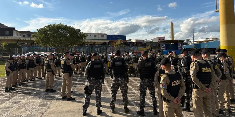 A Polícia Militar reforça que operações como esta fazem parte do planejamento permanente da Corporação para preservar a ordem pública