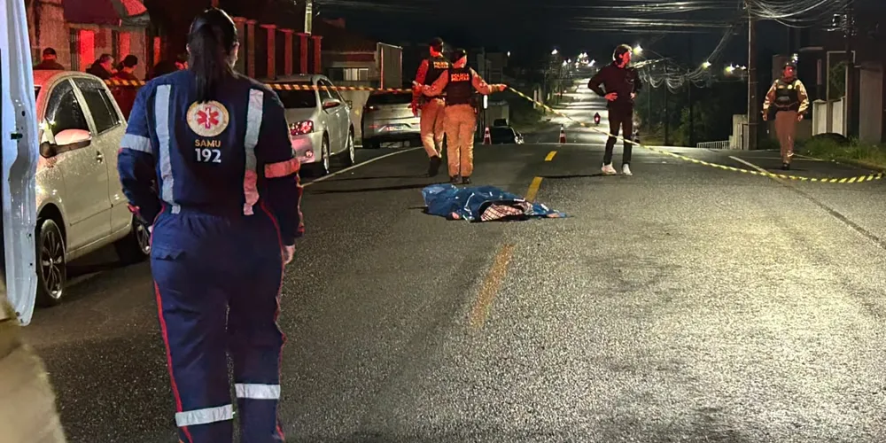Imagem ilustrativa da imagem Idosa de 74 anos é atropelada e morre no Jd. Carvalho em PG
