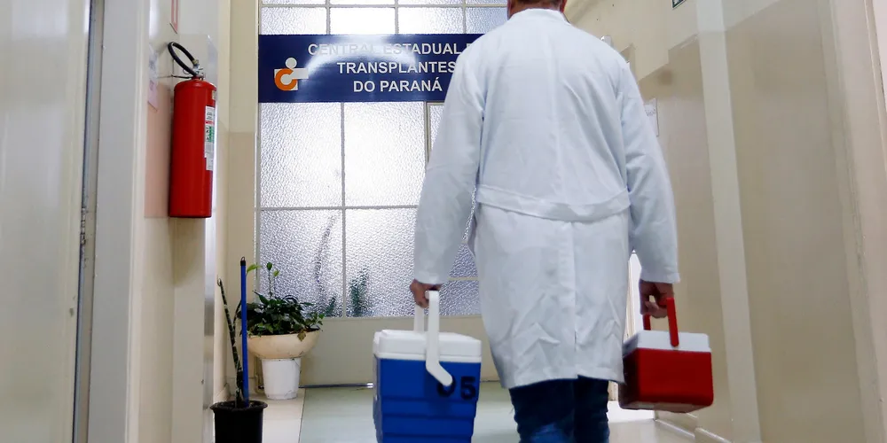 Durante a missão, foram captados três fígados, dois rins e quatro córneas, de três doadores diferentes