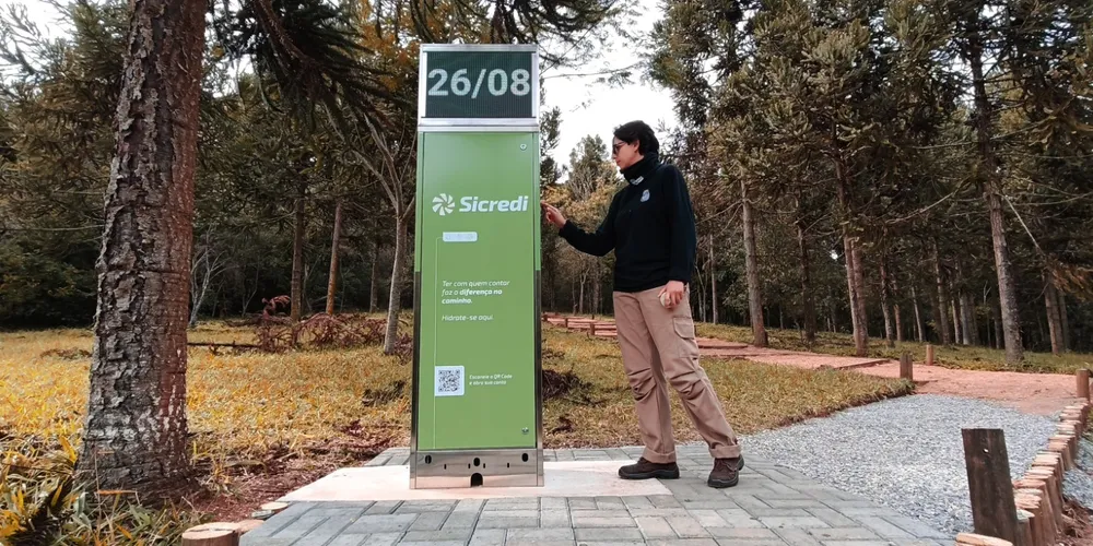 Equipamento foi instalado em um dos trechos mais movimentados do parque