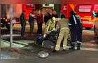 Homem bêbado cai em rua e acaba atropelado por caminhão em Curitiba