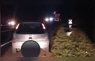 Motorista é atropelado ao ajudar a sinalizar incêndio na PR-151 em Piraí do Sul