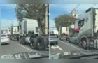 Motoristas saem às ruas de PG para pedir bênçãos a São Cristóvão