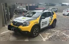Carro roubado é encontrado capotado em estrada rural de Castro