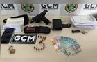 Homem é detido após ameaça com arma e suspeita de agiotagem em PG
