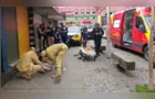 Homem agride e ateia fogo em companheira em praça pública de Curitiba