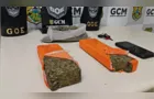 Homem é flagrado com 1,5 kg de maconha no carro em PG