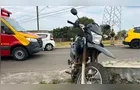 Motociclista fica ferido após se envolver em colisão com carro em PG