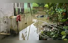 Chuva alaga casa e mobiliza Defesa Civil no bairro Nova Rússia em PG