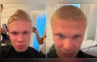 Erling Haaland dá adeus aos cabelos longos e surge com novo visual